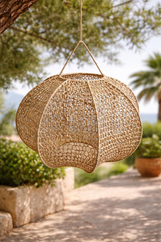 DUNE- suspension intérieure ou extérieure ajourées esprit crochet