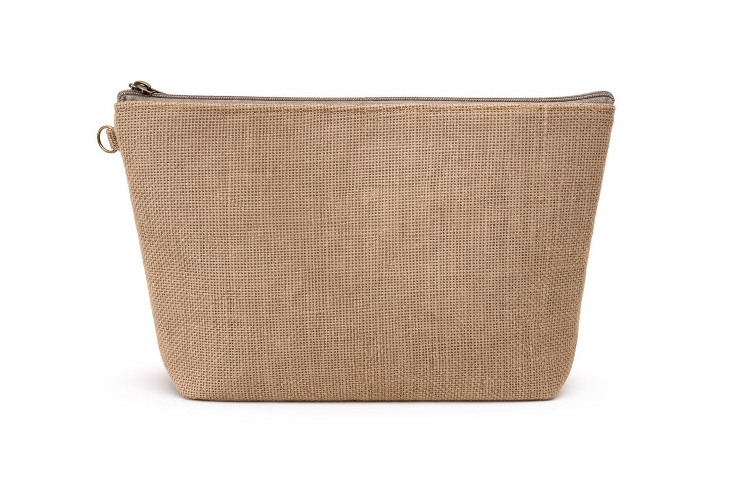 DAISY- pochette jute broderie Marguerites