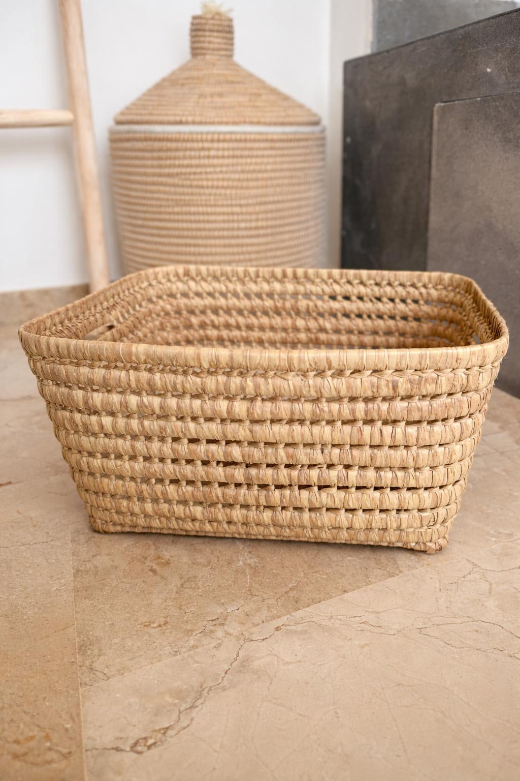 SWANN- Panier de rangement en fibres tressées