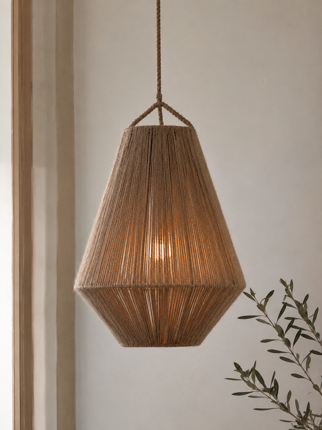 JAZ- Suspension en Jute Artisanale