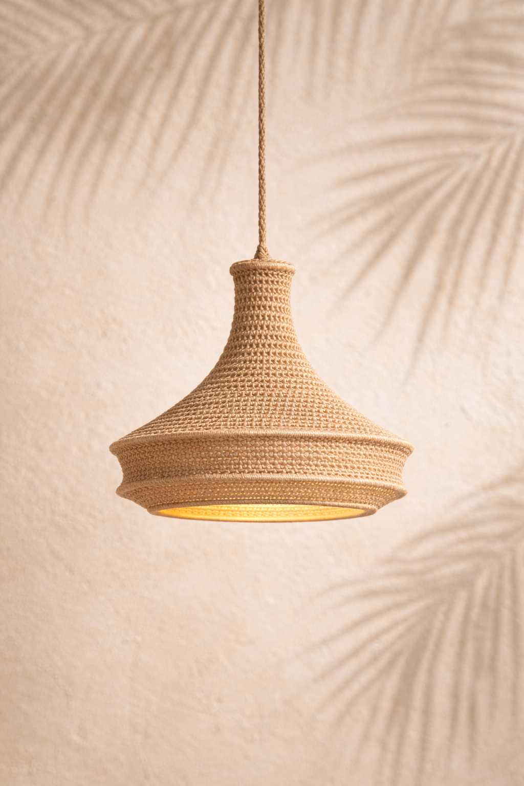 BUZIOS - Suspension Crochet Beige TM