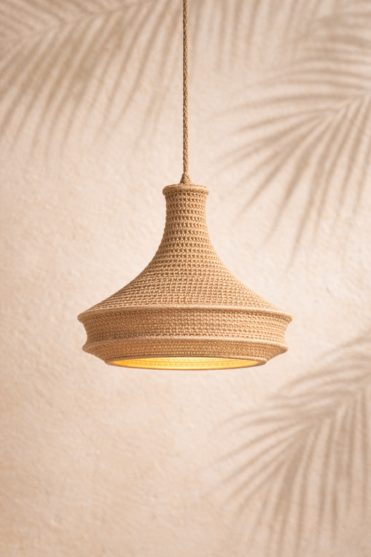 BUZIOS - Suspension Crochet Beige TM