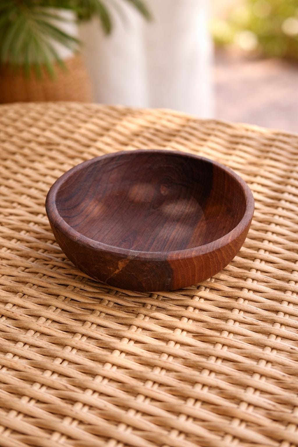 NOA- Vaisselle saladier en noyer massif 16 cm