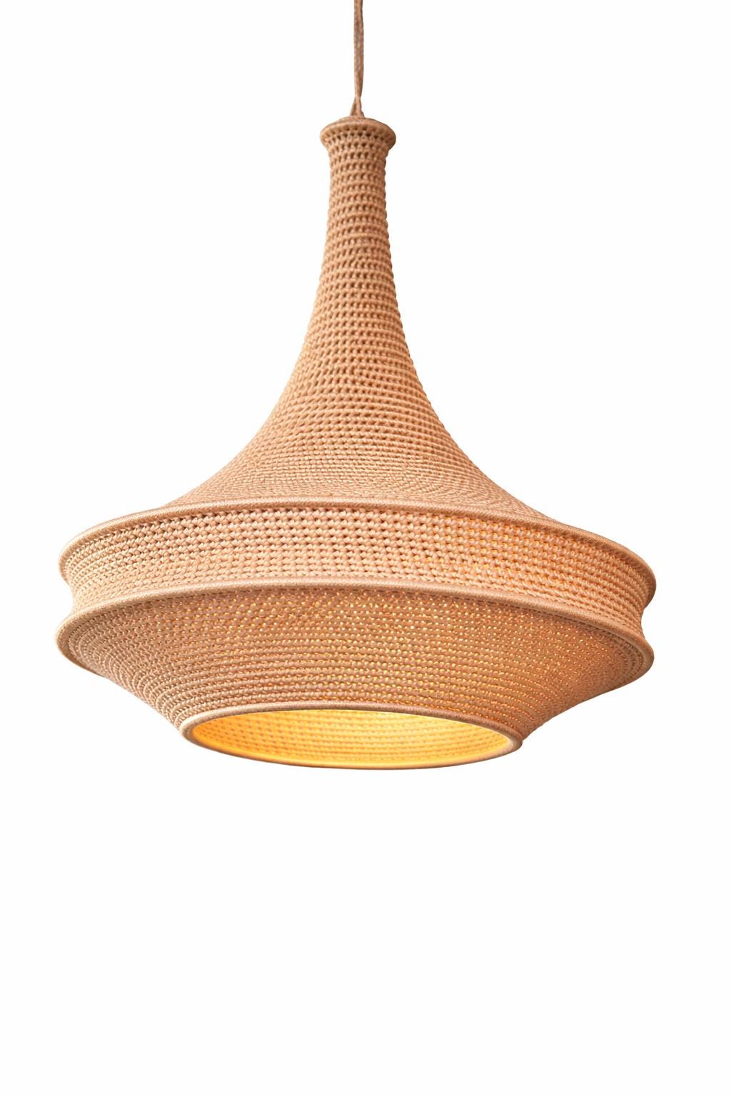 BUZIOS - Suspension Crochet Beige TM