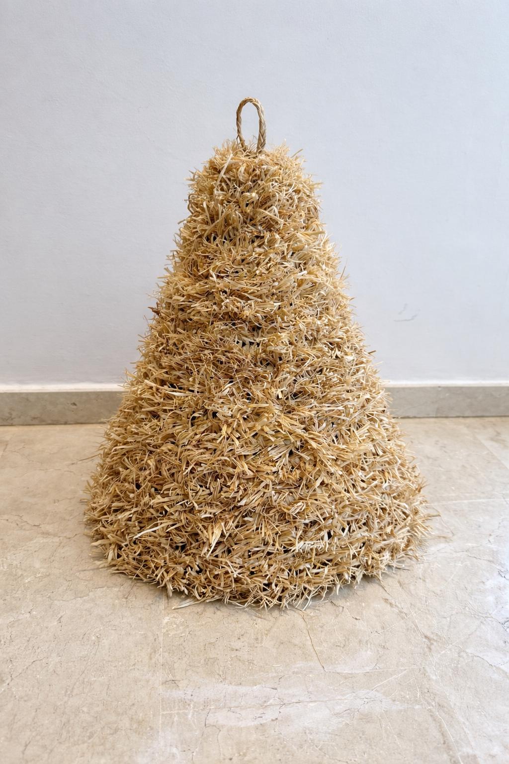 TIKI- Suspension extérieure ou intérieure en fibres naturelles
